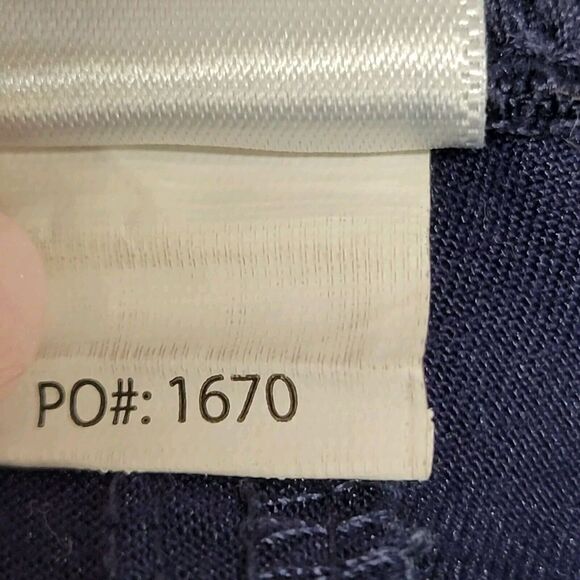 Figs Scrub Pants Men's Medium Pisco Basic Navy Blue 30" Inseam Pull On Comfort - Picture 7 of 10